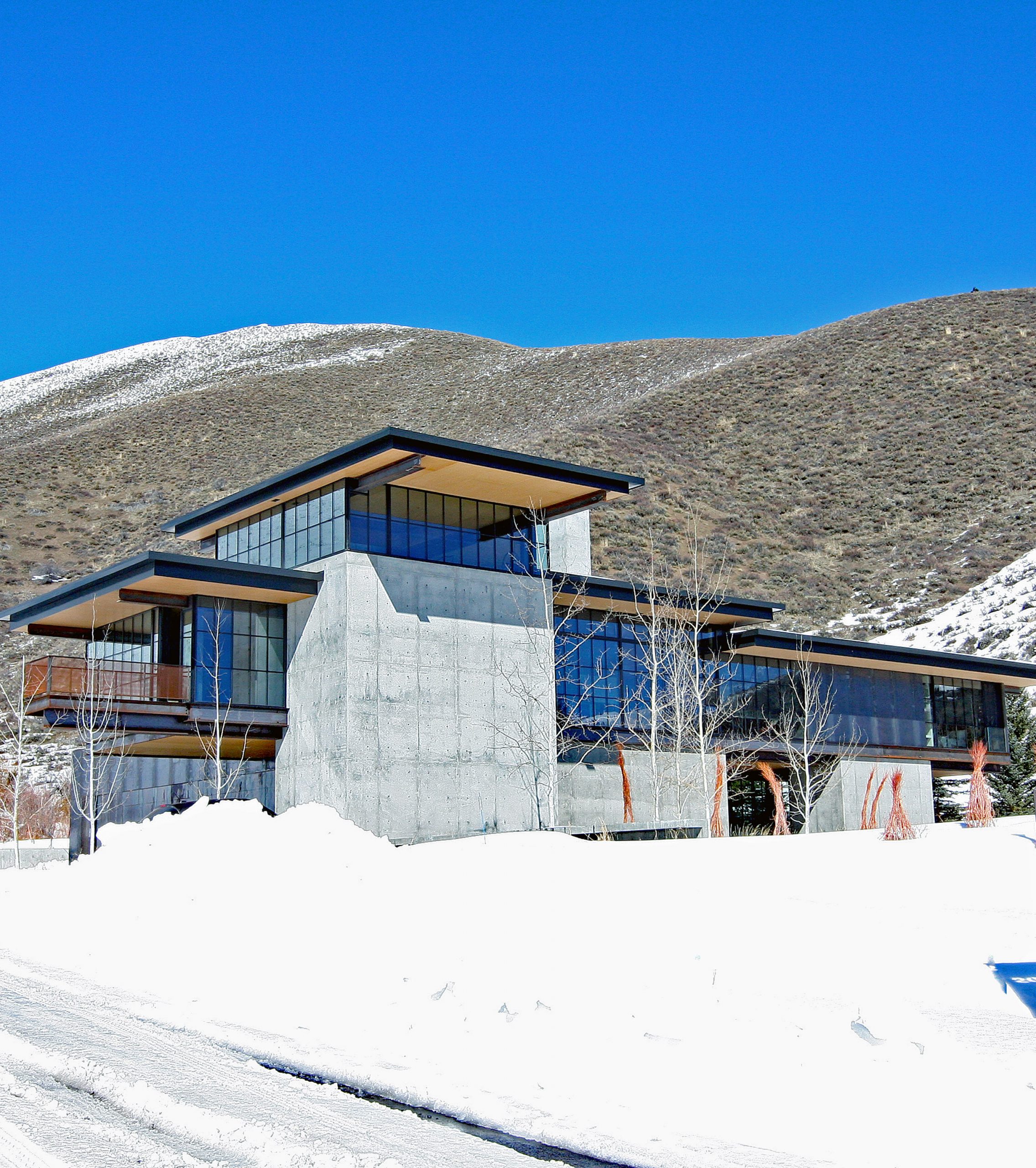 New architecture in Sun Valley