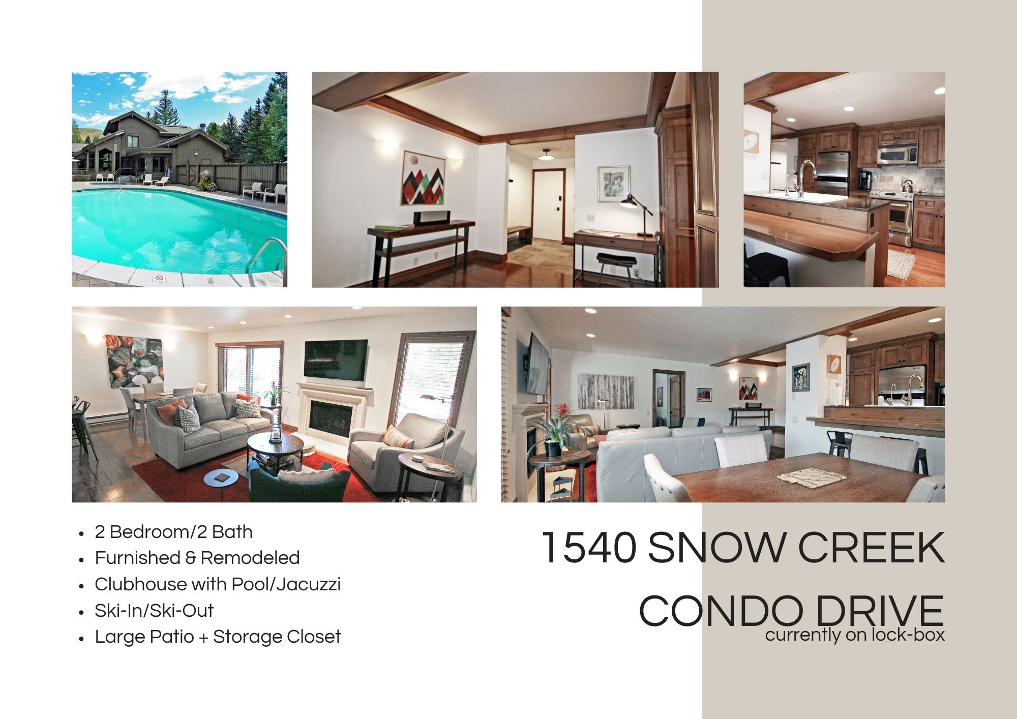 Ski-in, Ski-out Sun Valley Condo for sale